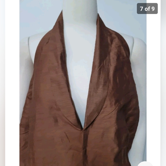 Anthropologie Flounced Maxi Dress Size 18 - Picture 6 of 8